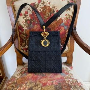 Dior Black Cannage Packback